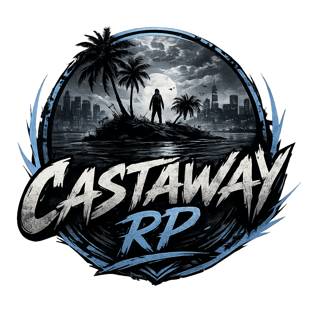 Castaway RP island and city emblem